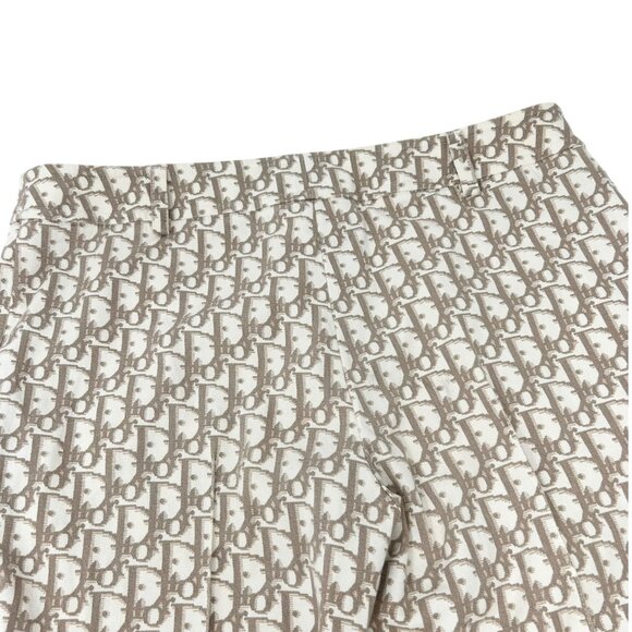 Christian Dior Vintage 2005 Trotter Monogram Pants Bottoms #36 Brown [105699] - Picture 8 of 13